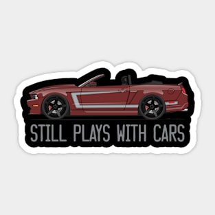 Still Pays With Cars-Red Candy Sticker